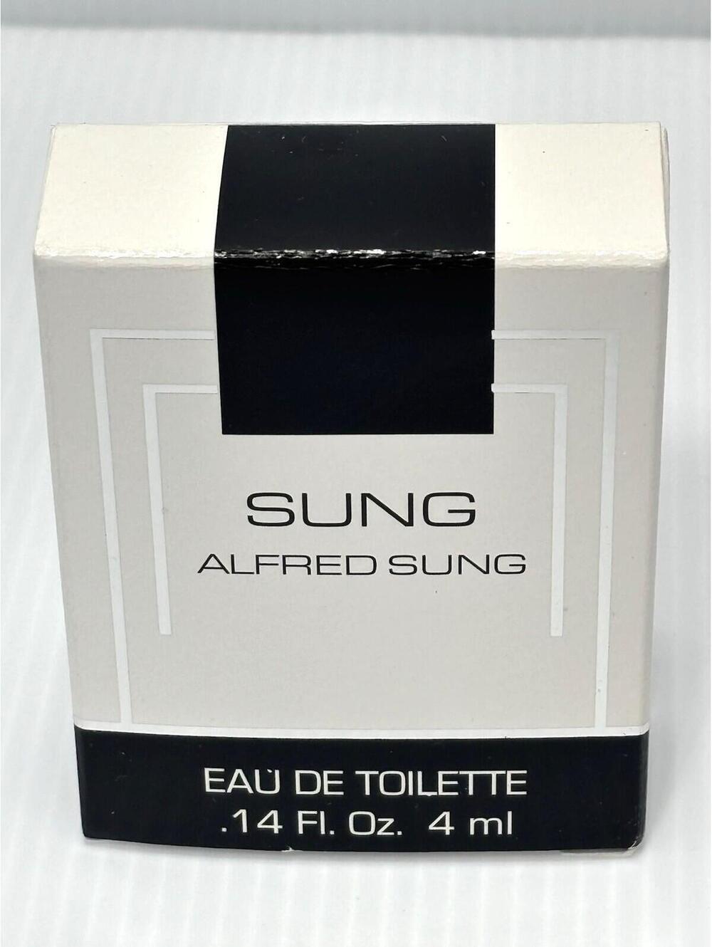 Alfred Sung Sung Mini 4ml 0.14oz EDT Women’s Perfume Mini Bottle Discontinued